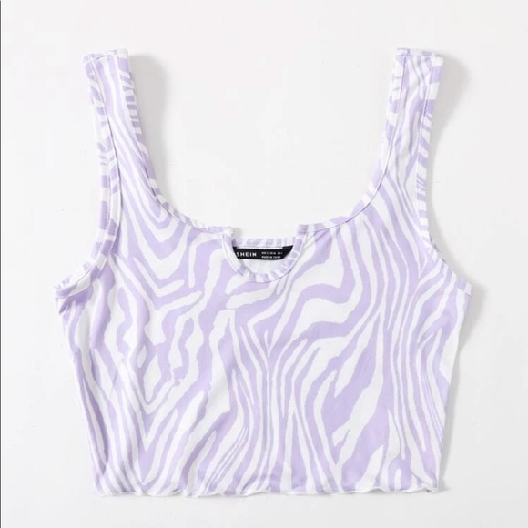 Y2K zebra crop top - Picture 4 of 5